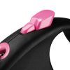 Повідець для собак Flexi Black Design М трос 5 м (рожевий) (4000498033418) зображення 3