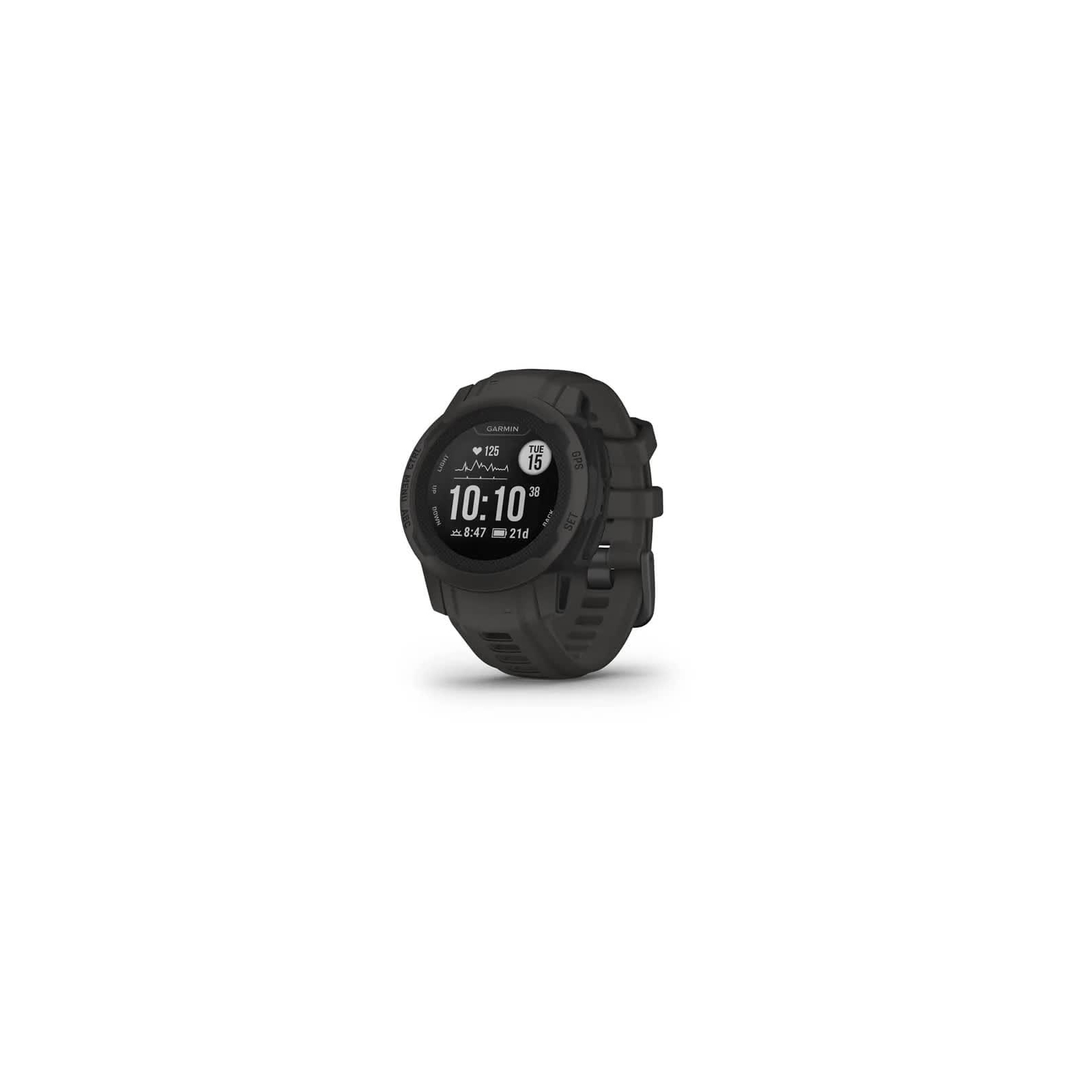 Смарт-часы Garmin Instinct 2S, Graphite, GPS (010-02563-00)