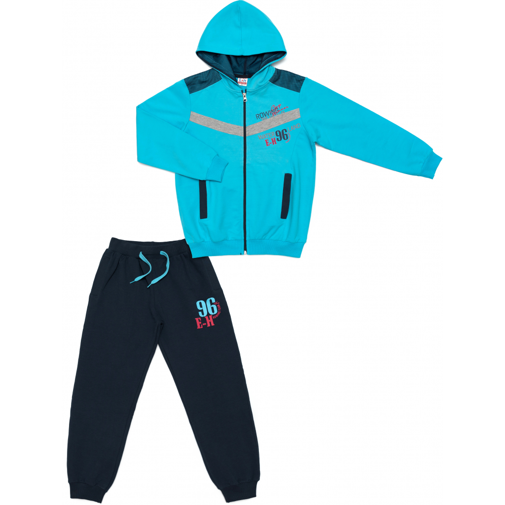 Спортивный костюм Breeze с капюшоном (6789-152B-blue)