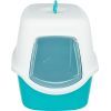 Туалет для котів Trixie Vico закритий (бірюзовий/білий) (4011905402758) зображення 2