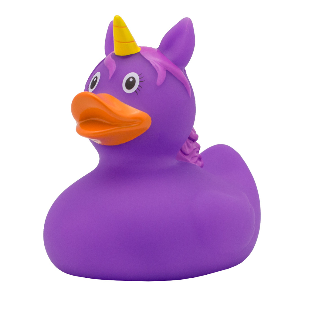 Игрушка для ванной Funny Ducks Утка Единорог фиолетовый (L2090)