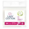 Ватные палочки Lady Cotton в полиэтиленовом пакете 200 шт. (4820048487368)