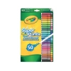 Фломастери Crayola Supertips (washable), 50 шт (7555)