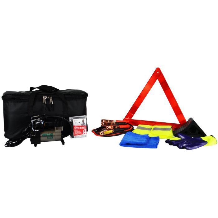 Набор техпомощи Poputchik черная с компрессором (01-175-IS)