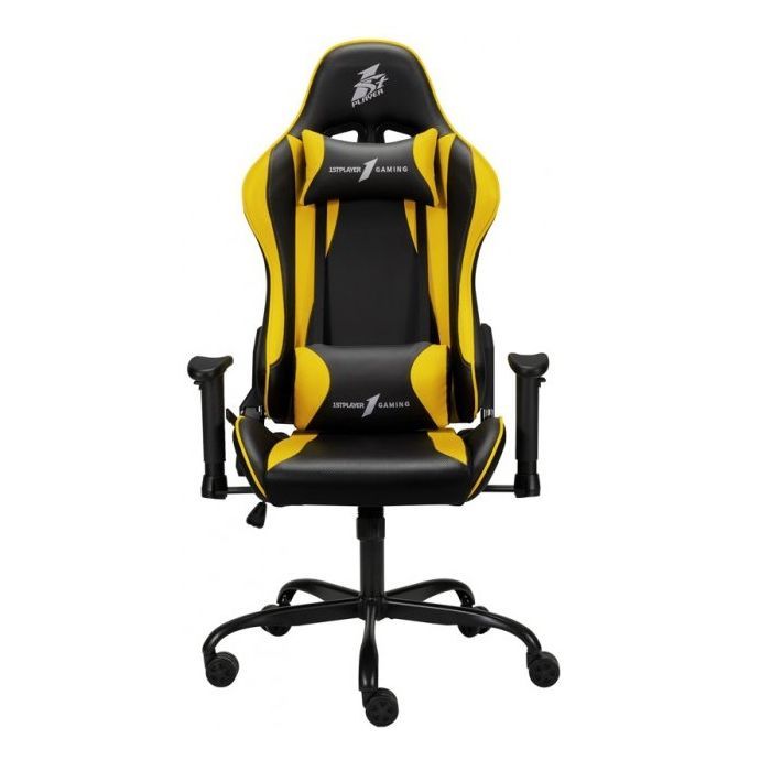 Крісло ігрове 1stPlayer S01 Black-Yellow
