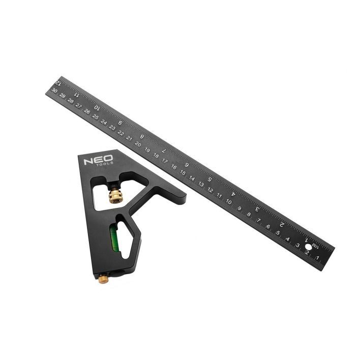 Угольник Neo Tools алюміній, 30 см, рукоятка з високою точністю нахилу (72-127) изображение 3
