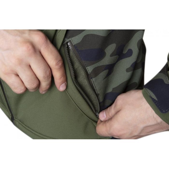 Куртка робоча Neo Tools CAMO, розмір S / 48, водонепроникна, дихаюча Softshell (81-553-S) зображення 4