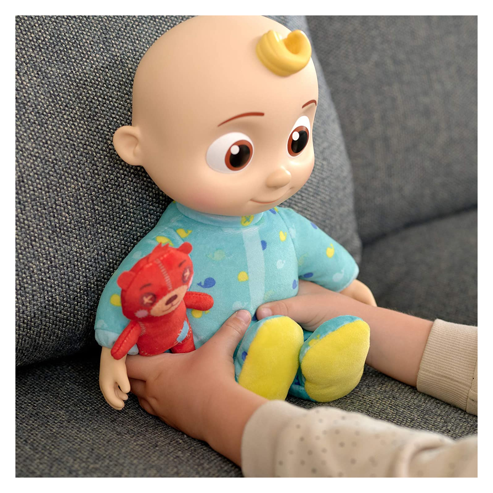 Інтерактивна іграшка CoComelon Roto Plush Bedtime JJ Doll Джей Джей зі звуком (CMW0016) зображення 7
