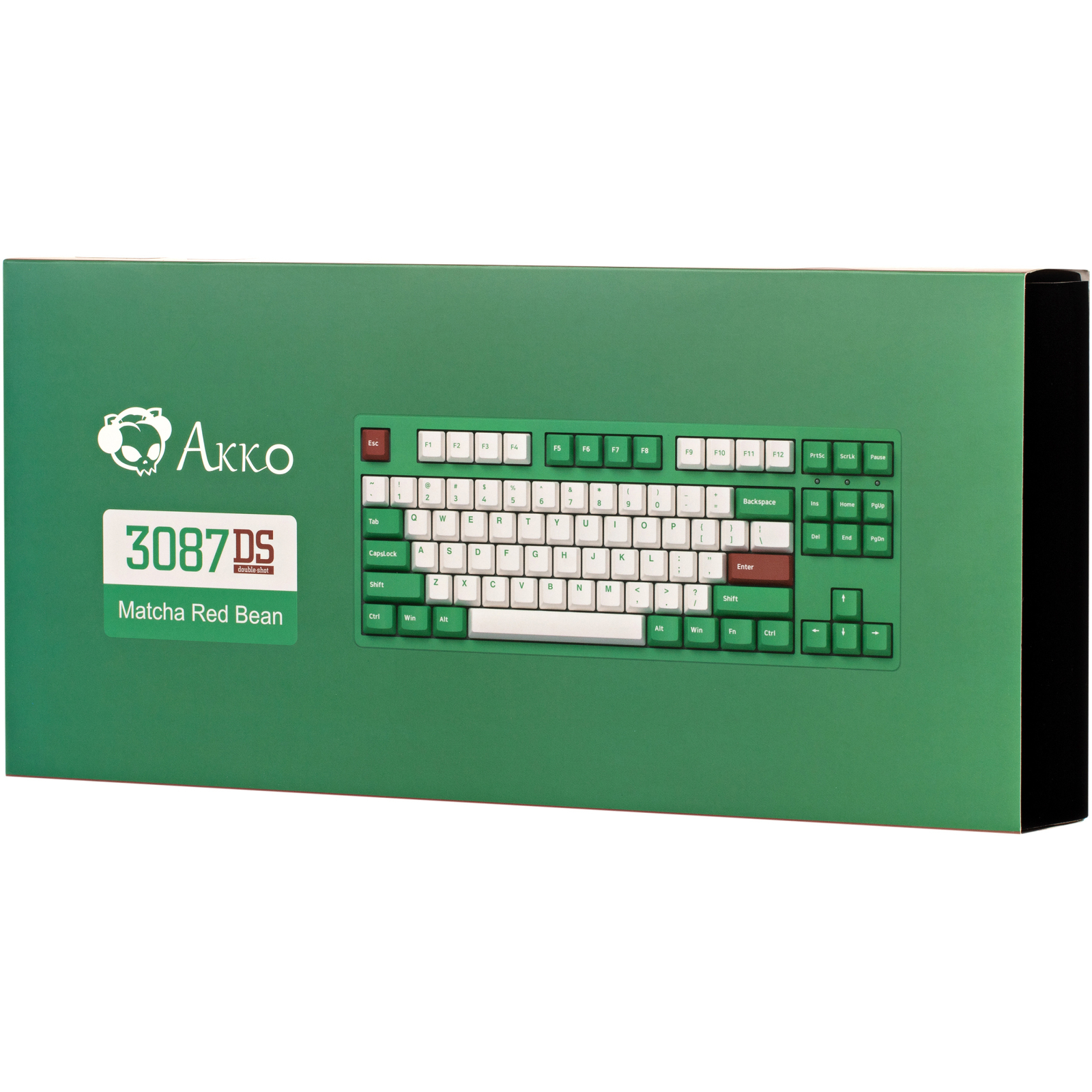 Клавіатура Akko 3087 Matcha Red Bean Cherry MX Red Green (A3087_MA_CR) зображення 11
