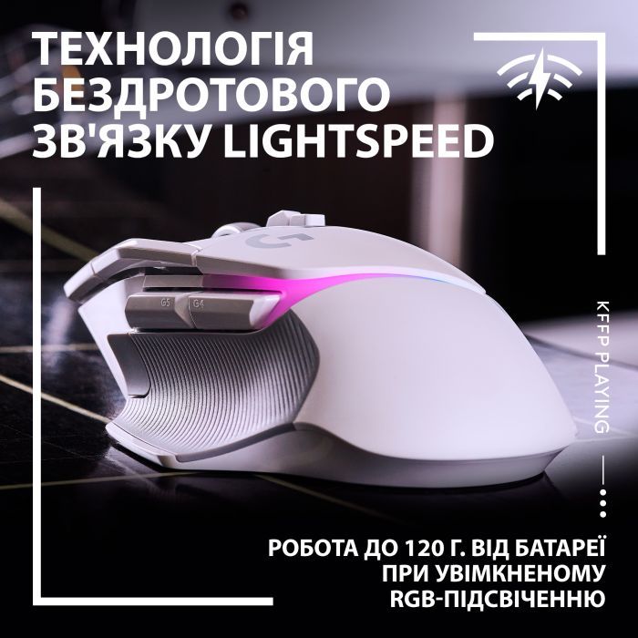 Мишка Logitech G502 X Plus Wireless Black (910-006162) зображення 3