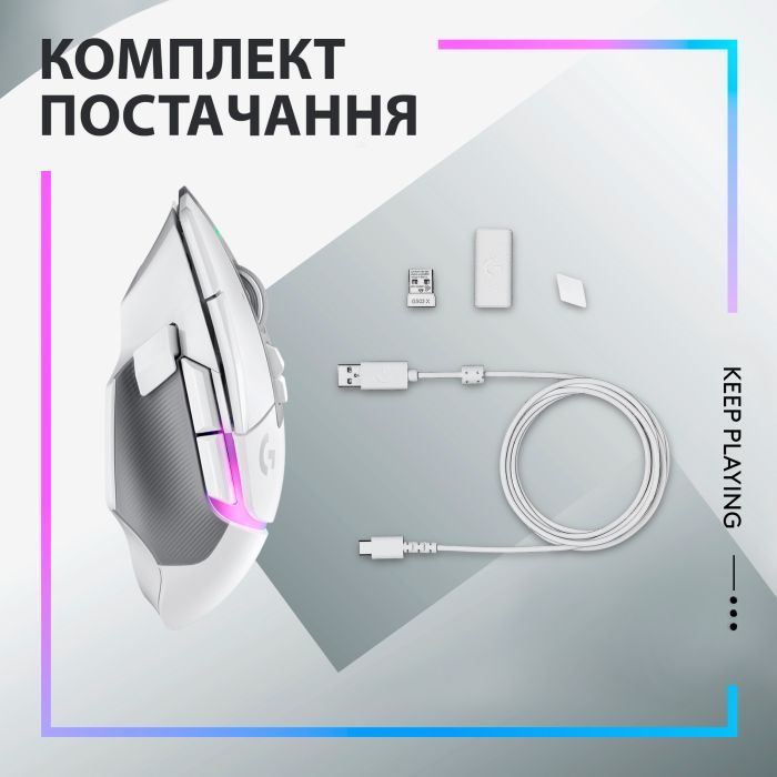 Мишка Logitech G502 X Plus Wireless Black (910-006162) зображення 9