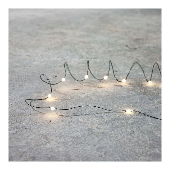 Гирлянда Luca Lighting Струна зеленая, 18м, теплый белый (8718861853155)