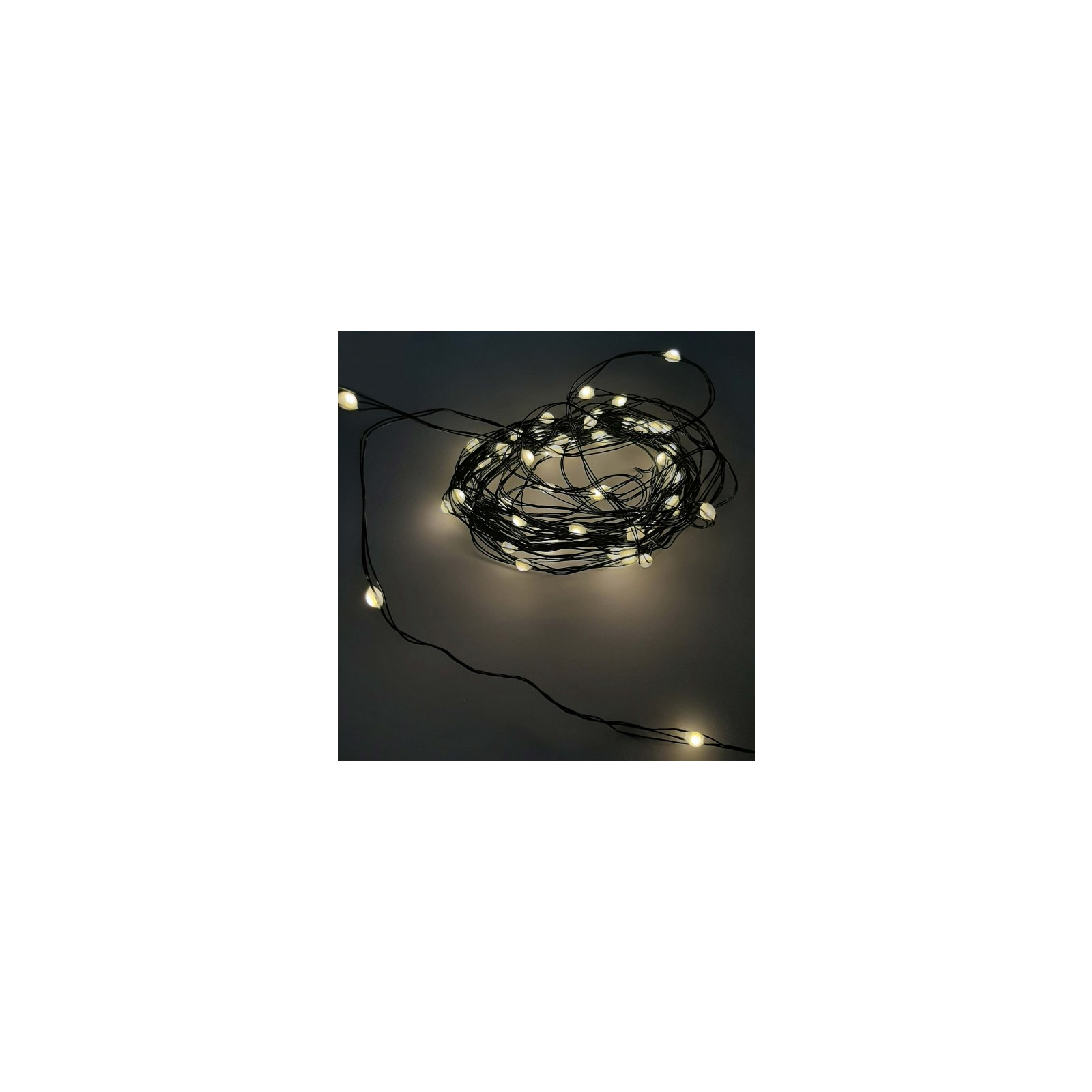 Гирлянда Luca Lighting Струна зеленая, 18м, теплый белый (8718861853155) изображение 3