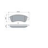 Тормозные колодки Bosch 0 986 494 110 изображение 2