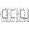 Тормозные колодки Bosch 0986494861