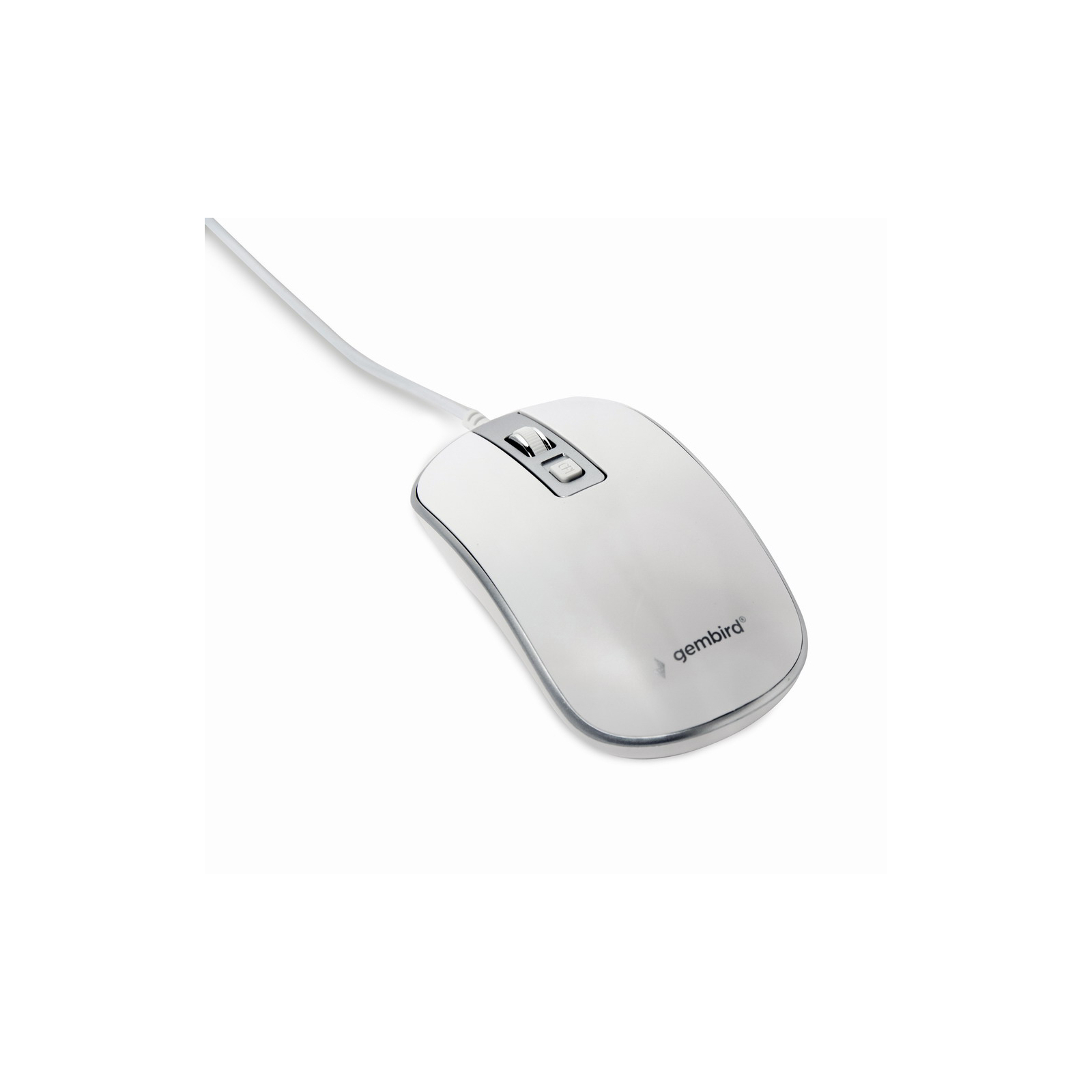 Мишка Gembird MUS-4B-06-WS USB White/Grey (MUS-4B-06-WS) зображення 2