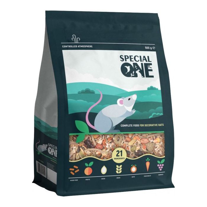 Корм для грызунов Special One для декоративных крыс 500 г (4823082421190)