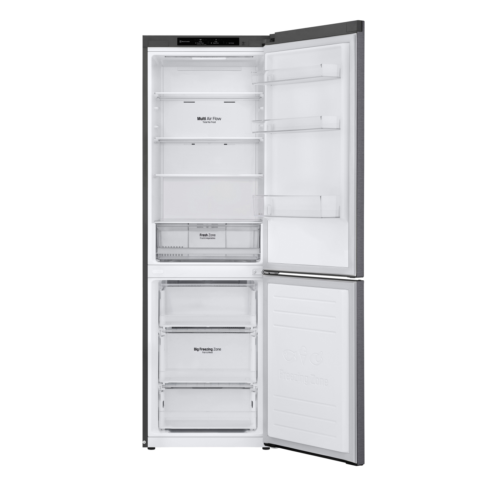 Холодильник LG GW-B459SLCM зображення 2