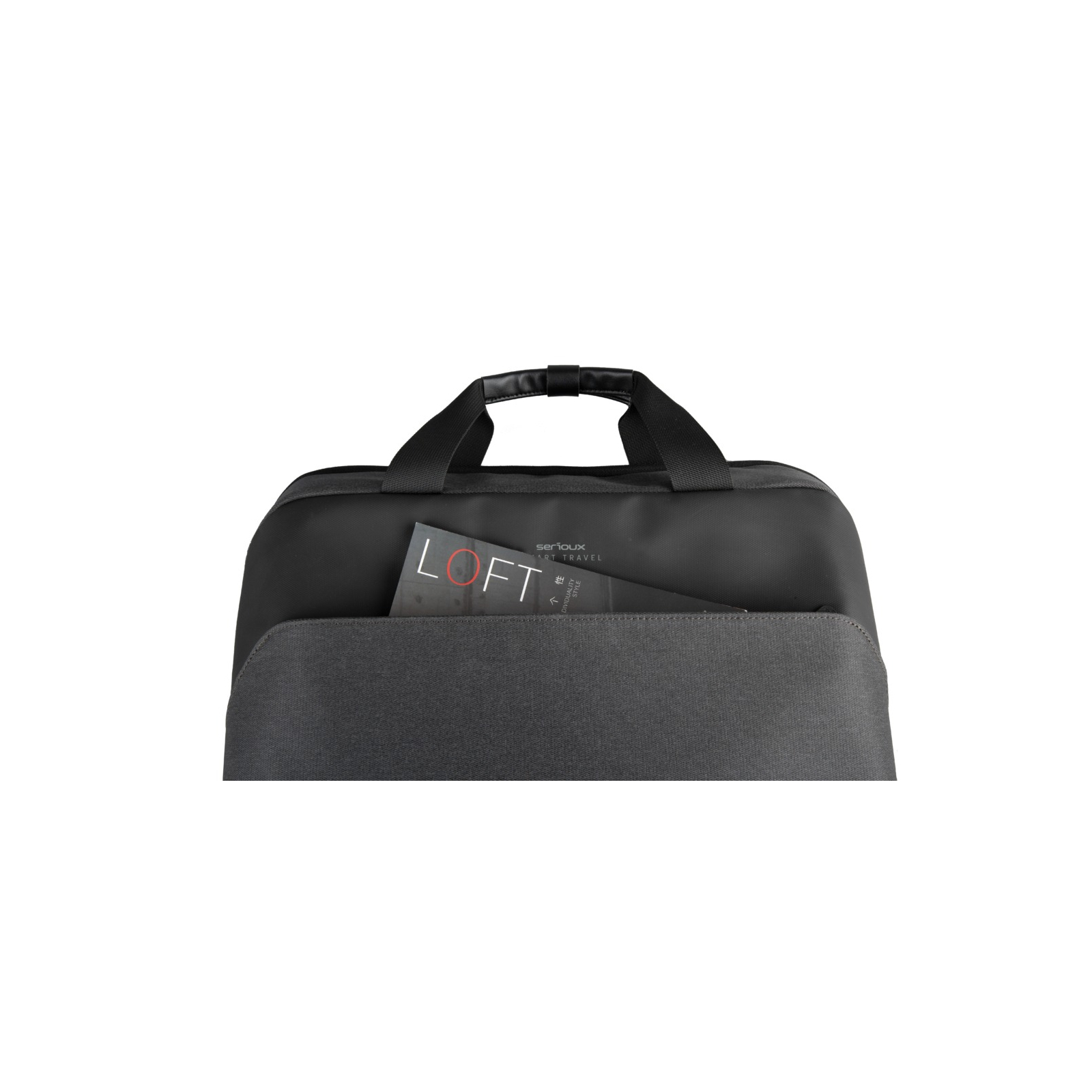 Сумка для ноутбука Serioux 15.6" Smart Travel ST9610, black (SRXNB-ST9610) изображение 4