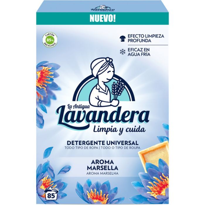 Пральний порошок La Antigua Lavandera Марсельський аромат 4.675 кг (8435495815112)