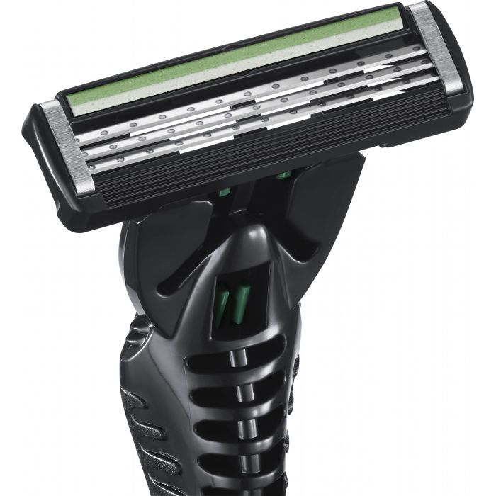 Бритва Bic Flex 3 Hybrid Sensitive с 4 сменными картриджами (3086123644977) изображение 4