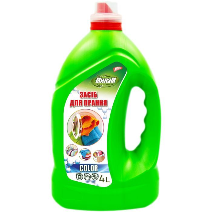 Гель для стирки Мілам Chemical Color 4 л (4820152291226)