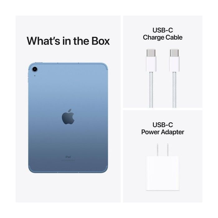 Планшет Apple iPad 10.9" 2022 WiFi 64GB Blue (10 Gen) (MPQ13RK/A) зображення 2