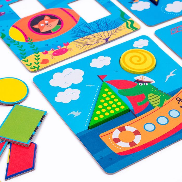 Развивающая игрушка Vladi Toys Игра-сортер Транспорт (укр) (ZB2002-06) изображение 5