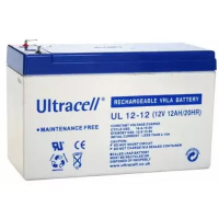 Фото - Батарея для ИБП Ultracell Батарея до ДБЖ  12V-12Ah, AGM  UL12-12 (UL12-12)