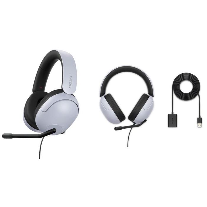 Наушники Sony Inzone H3 Over-ear (MDRG300W.CE7) изображение 3