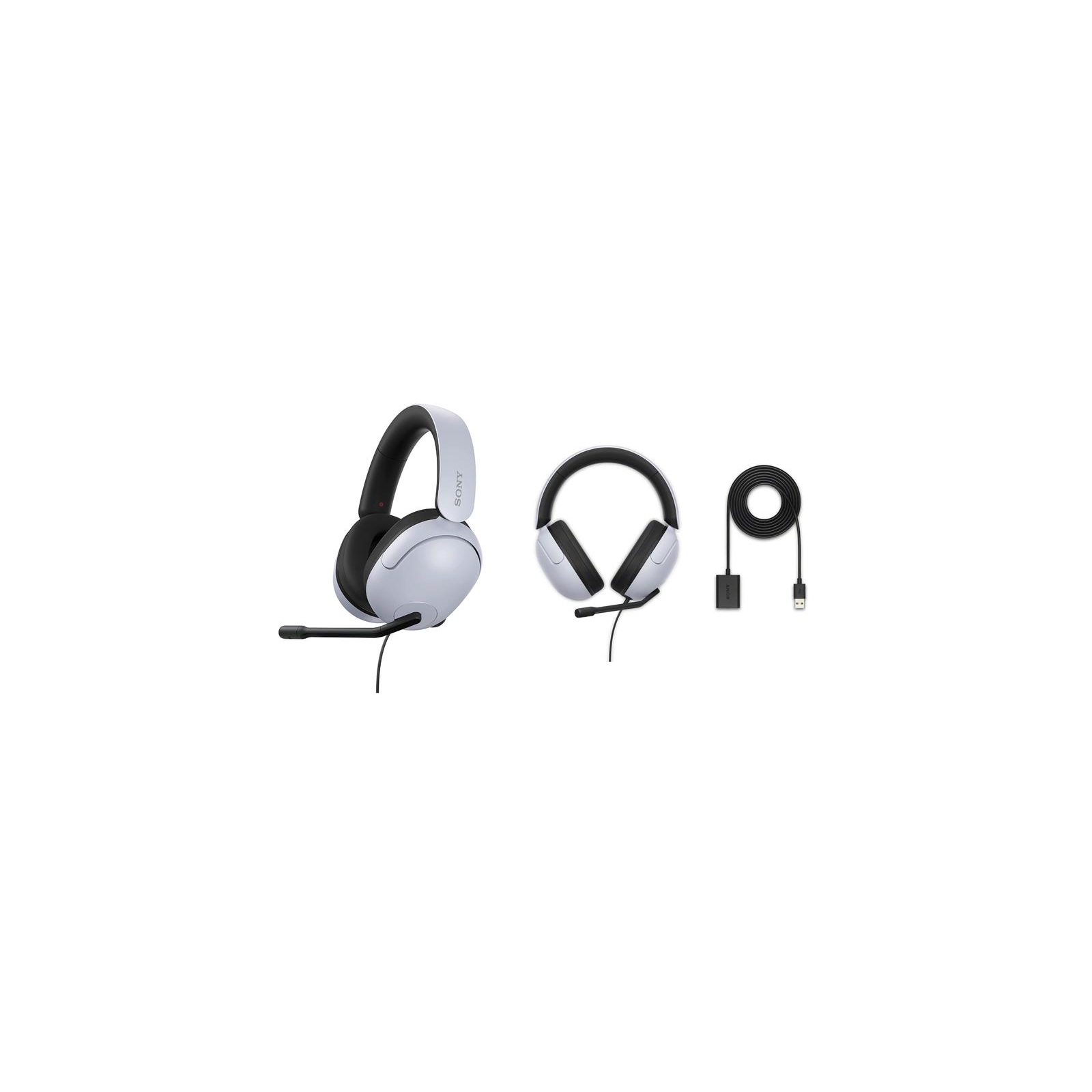 Наушники Sony Inzone H3 Over-ear (MDRG300W.CE7) изображение 3