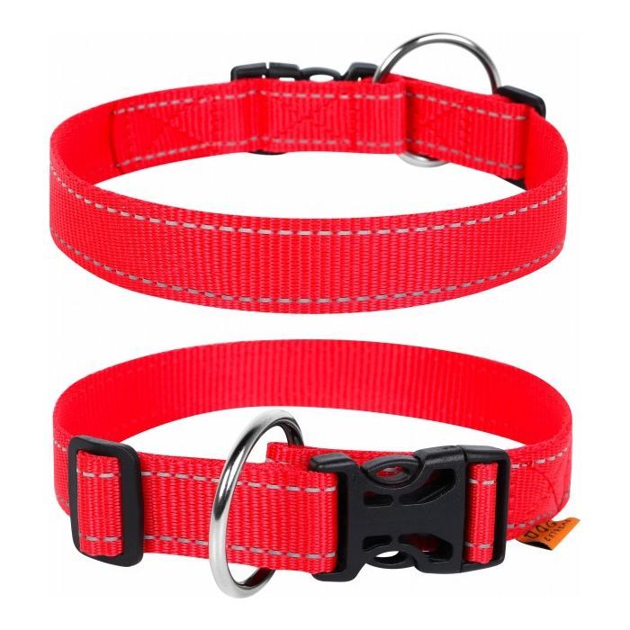 Ошейник для животных Collar Dog Extremе 25 мм 31-49 см (красный) (02523)