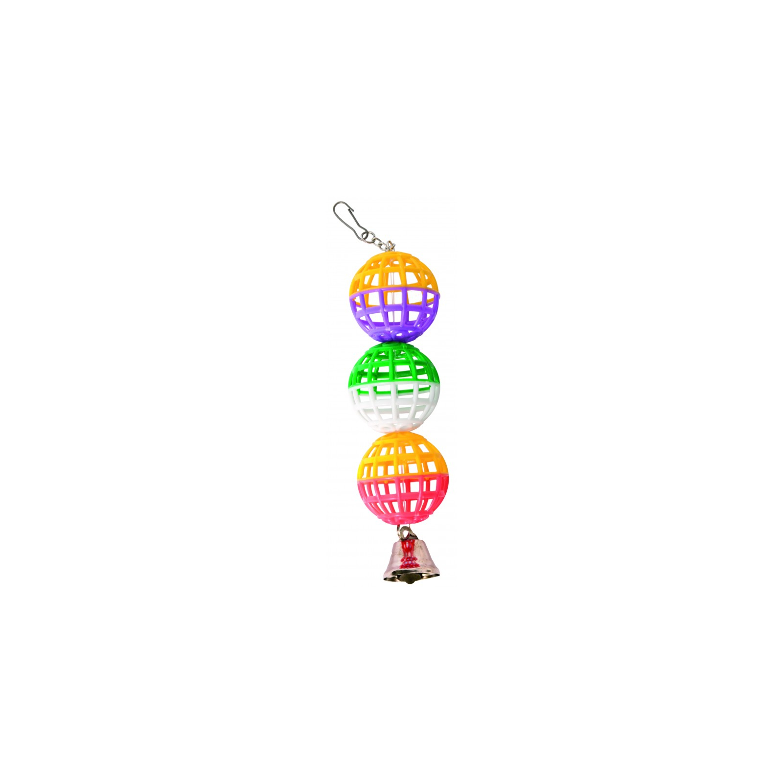 Іграшка для птахів Природа Кульки 22 см (пластик) (4823082402557)