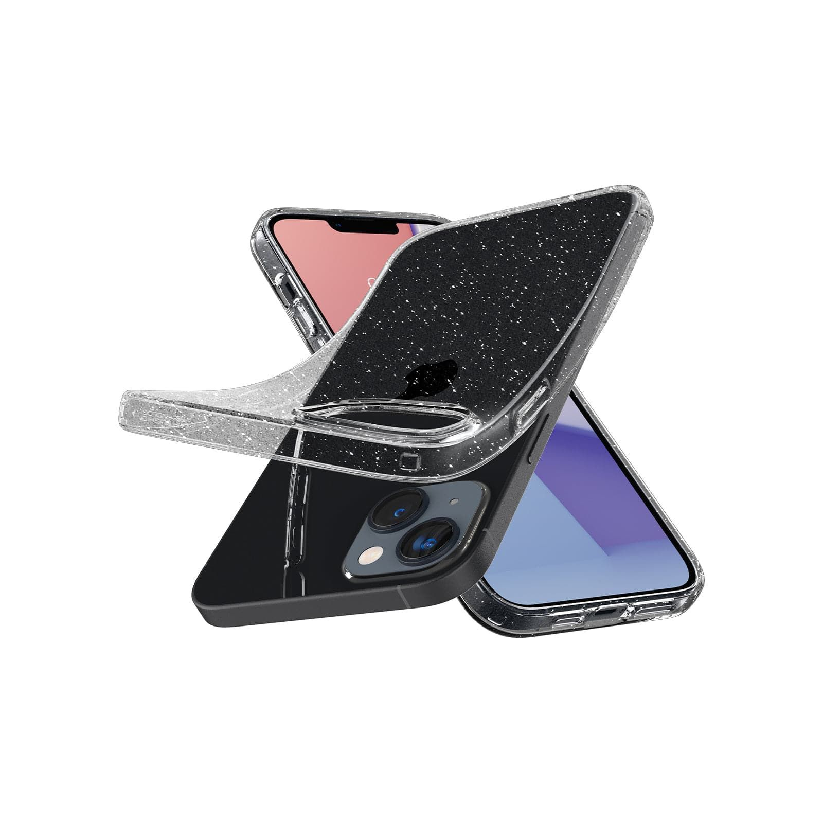 Чохол до мобільного телефона Spigen Apple Iphone 14 Plus Liquid Crystal Glitter, Crystal Quartz (ACS04888) зображення 4