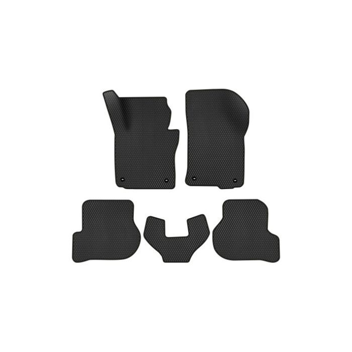 Коврик в салон EVAtech Skoda Octavia A5 (AT, 4 clips) 2004-2013 2 пок (SK12164CD5TL4RBB)
