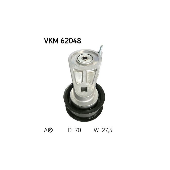 Ролик натяжителя ремня SKF VKM 62048 изображение 2