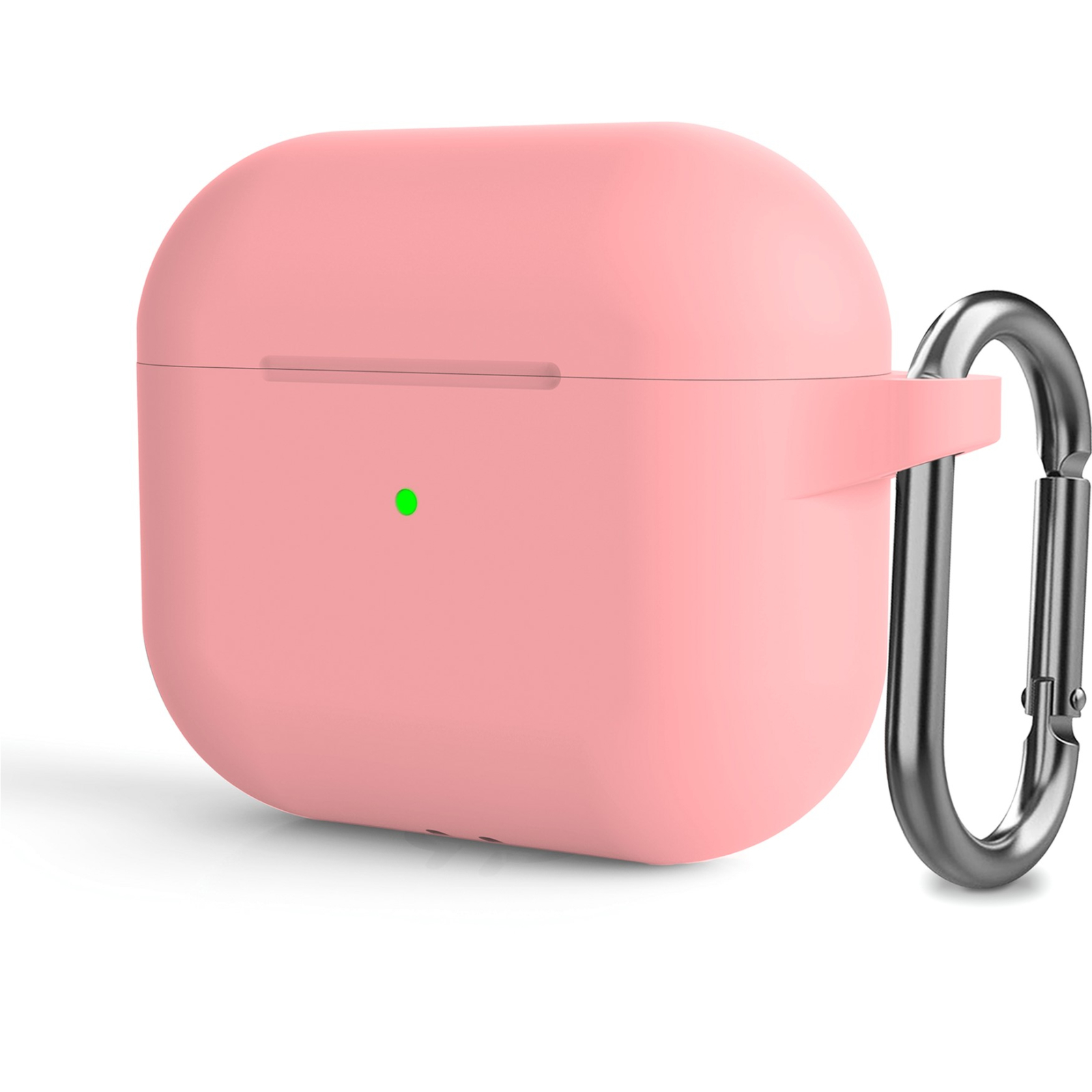 Чохол для навушників BeCover Silicon для Apple AirPods (3nd Gen) Grapefruit-Pink (707231) зображення 2