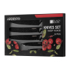 Набір ножів Ardesto Black Mars 5 шт Black (AR2105BR) зображення 10