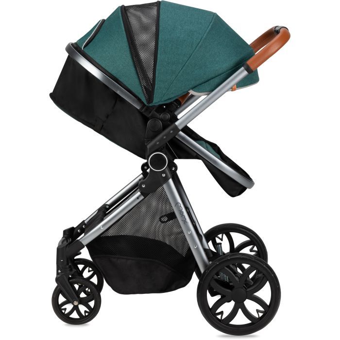 Коляска MoMi 2 в 1 Limuru Black (WOSP00029) изображение 5