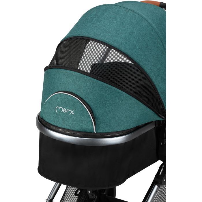 Коляска MoMi 2 в 1 Limuru Black (WOSP00029) изображение 8