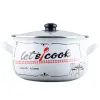 Кастрюля Gusto "Давайте готувати" Б 22 см 5,1 л (GT-T-122-LCW)