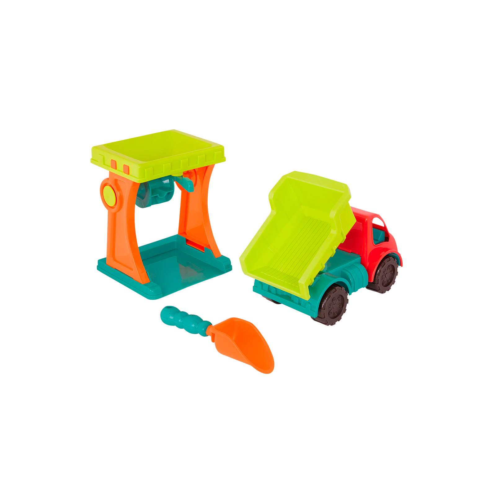 Игрушка для песка Battat Песочная мельница с машинкой и лопаткой (BX2198Z) изображение 2