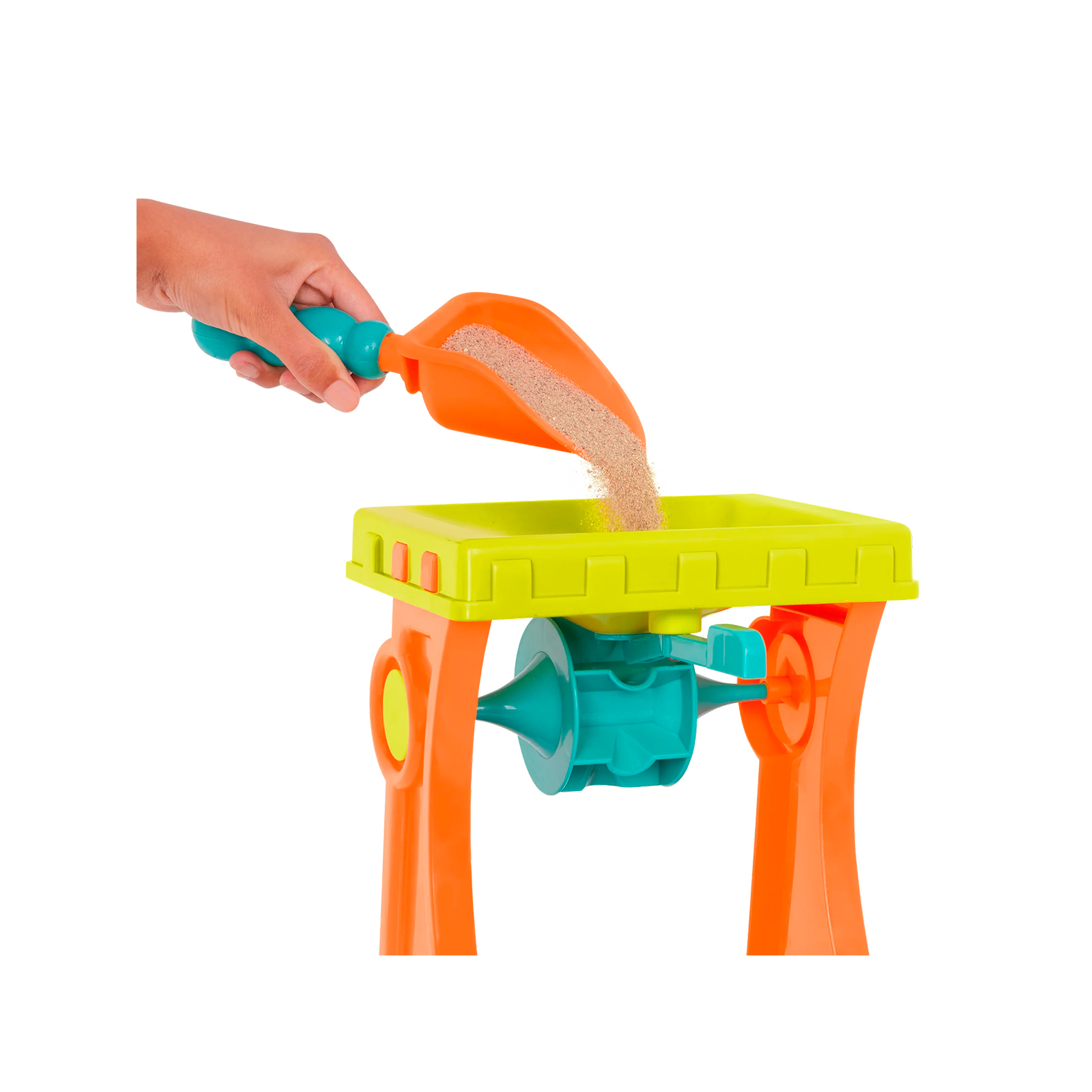Іграшка для піску Battat Пісочний млин з машинкою та лопаткою (BX2198Z) зображення 3
