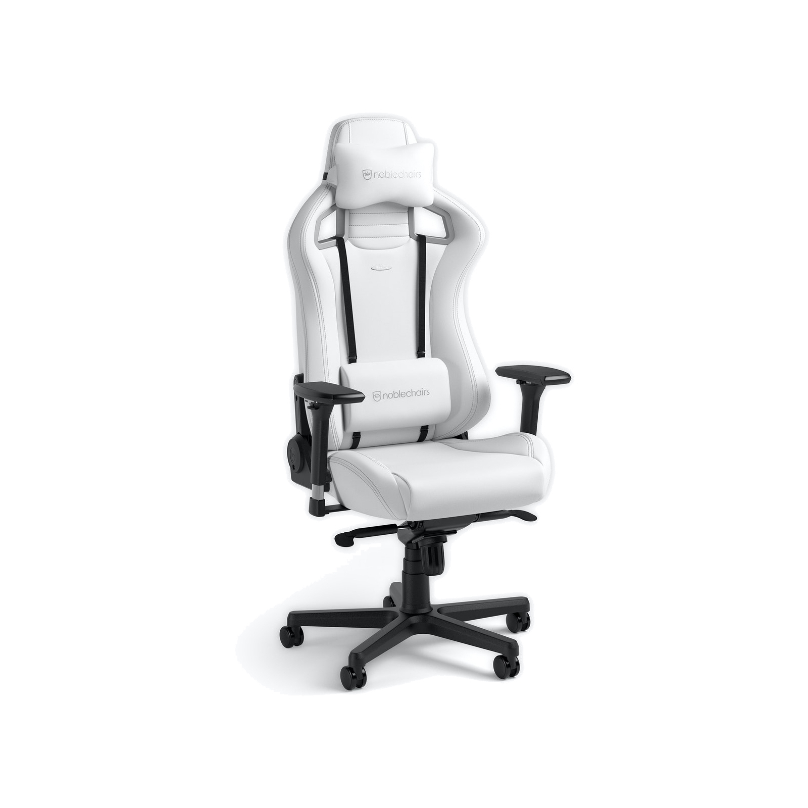 Кресло игровое Noblechairs Epic White Edition (NBL-EPC-PU-WED) изображение 6