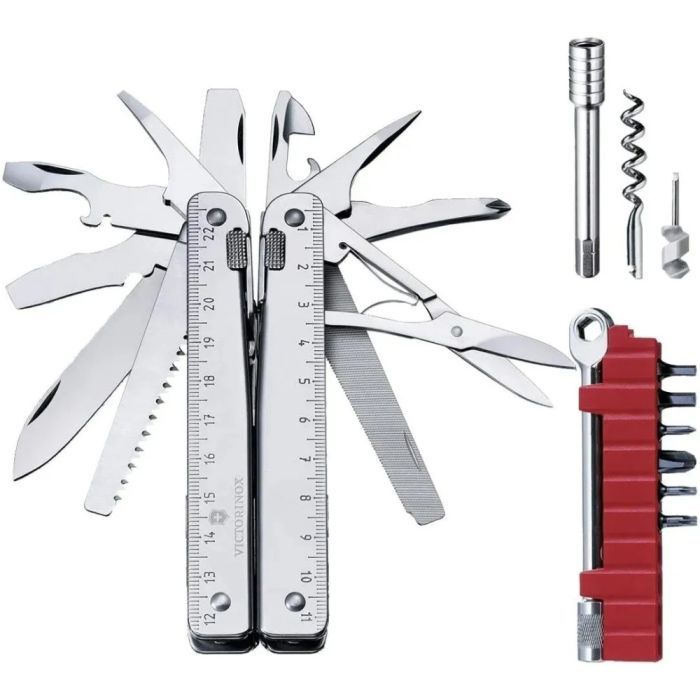 Мультитул Victorinox SwissTool X Plus Ratchet Leather Case (3.0339.L) зображення 2