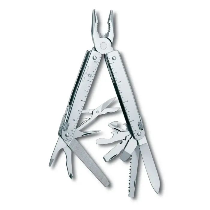 Мультитул Victorinox SwissTool X Plus Ratchet Leather Case (3.0339.L) зображення 8