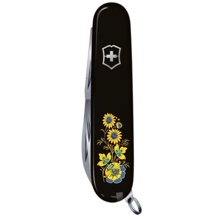 Нож Victorinox Spartan Ukraine Black "Ukraine" (1.3603.3_T0140u) изображение 5