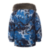 Куртка Huppa VIRGO 17210030 синій з принтом 86 (4741468926797)