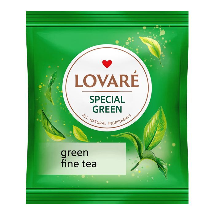 Чай Lovare "Special green" 50х1.5 г (lv.75459) изображение 3