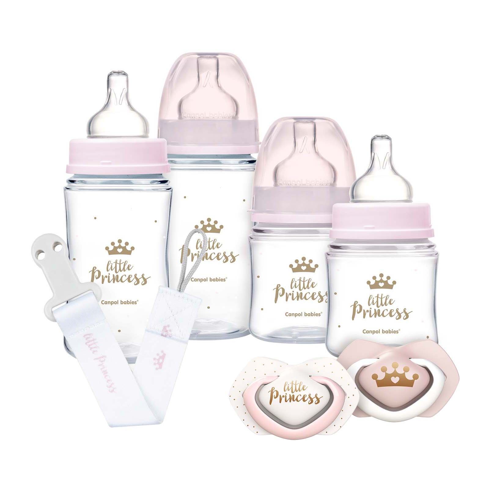 Набор для кормления новорожденных Canpol babies Royal Baby GIRL (0294)